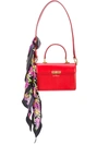 Marc Jacobs The Downtown Leather Top Handle Bag In Bright Red