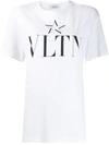 Valentino Vltn Star Logo Oversized T-shirt In White