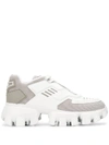 Prada Cloudbust Thunder Low-top Sneakers In White