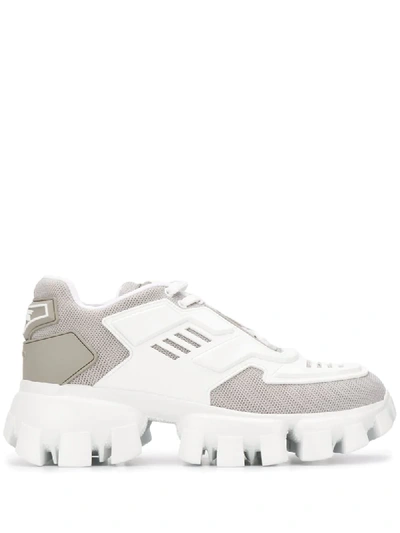 Prada Cloudbust Thunder Low-top Sneakers In White | ModeSens