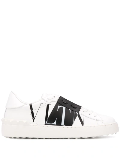 Valentino Garavani Vltn Star Low-top Sneakers In White