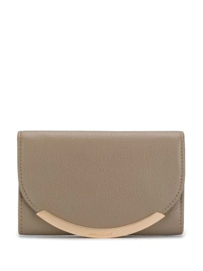 See By Chloé Tri-fold Medium Wallet In Neutrals