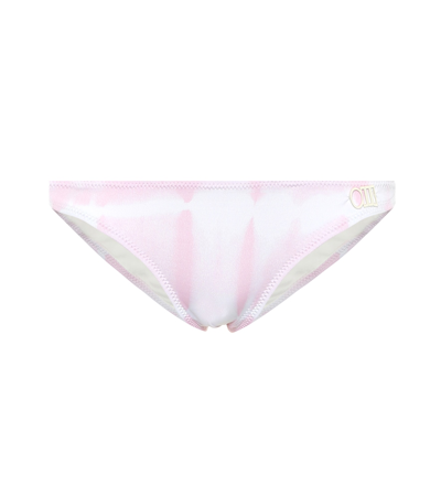 Solid & Striped The Rachel Tie-dye Bikini Bottoms In Pink