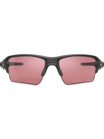 Oakley Flak 2.0 Square Frame Sunglasses In Black