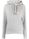 Isabel Marant Étoile Chest Logo Hoodie In Grey