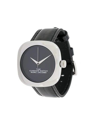 Marc Jacobs Watches The Cushion Watch In Black