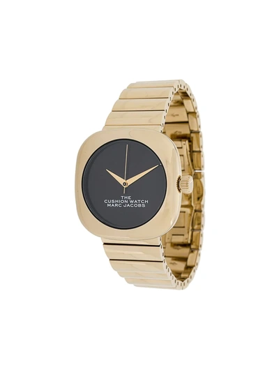 Marc Jacobs Watches The Cushion Watch In Gold