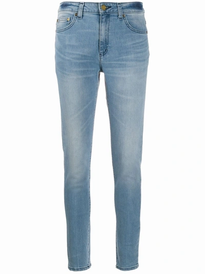 Michael Michael Kors Mid-rise Jeans In Blue