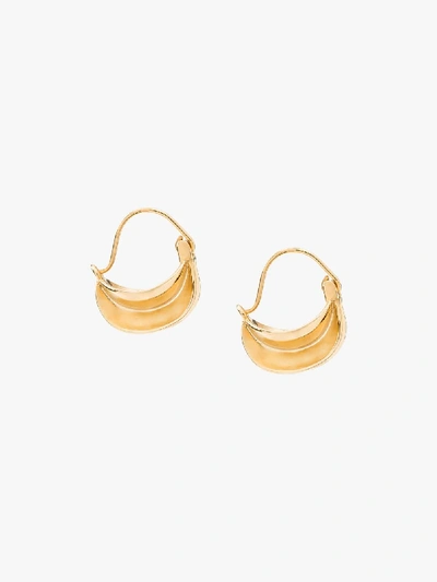 Anissa Kermiche Gold-plated Hoop Earrings