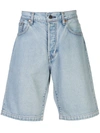 Wardrobe.nyc X Levi's Release 04 Denim Shorts In Blue