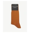 Falke Tiago Cotton-blend Socks In Light Orange
