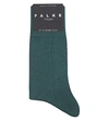 Falke Tiago Cotton-blend Socks In Teal