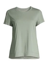 Lafayette 148 Women's The Modern Tee In Moss