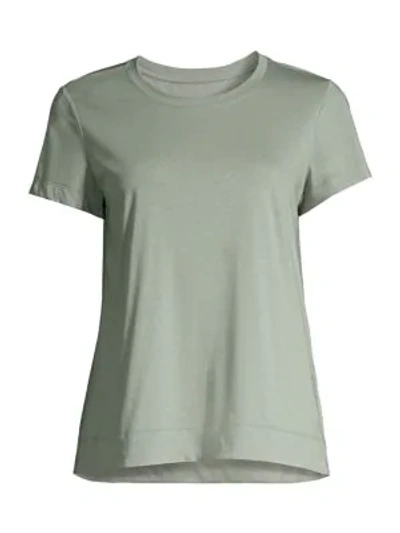 Lafayette 148 Women's The Modern Tee In Moss