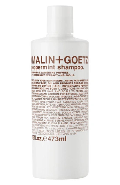 Malin + Goetz Malin+goetz Peppermint Shampoo (473ml) In Multi