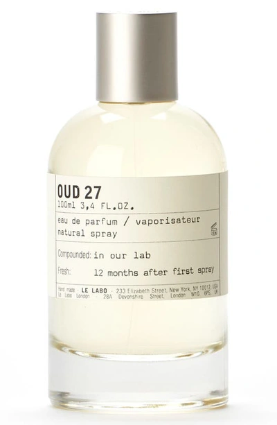 Le Labo Oud 27 Eau De Parfum, 3.4 oz In White