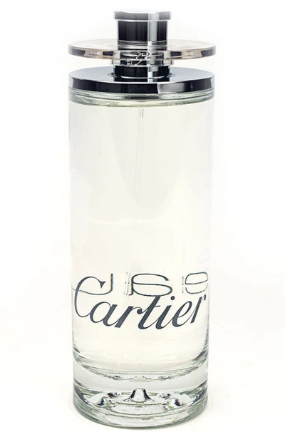 Cartier Eau De Toilette, 3.3 oz