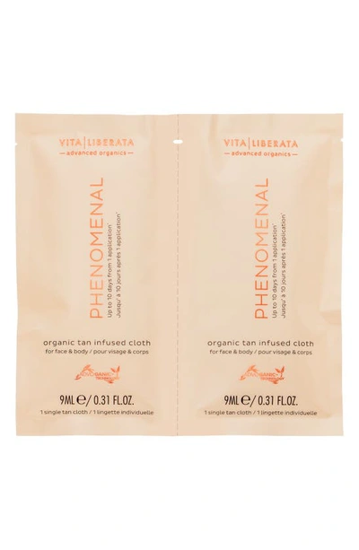 Vita Liberata Phenomenal Organic Tan Infused Cloths, 8 Count