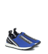 Dolce & Gabbana Kids' Sorrento Mesh Sneakers In Blue