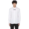 Givenchy Small Contrasting Panel Shirt In White