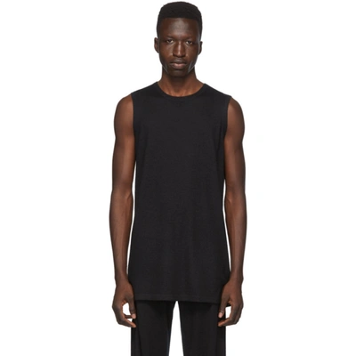 Frenckenberger Ssense Exclusive Black Cashmere Tank Top