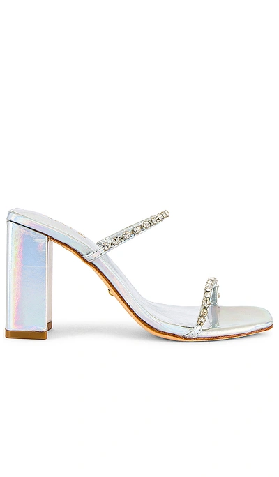 Raye Zodiac Heel In Silver