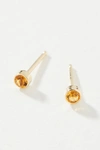Maya Brenner 14k Yellow Gold Birthstone Post Earrings