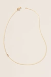 Maya Brenner 14k Gold Asymmetrical Numeral Necklace In Assorted