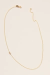 Maya Brenner 14k Gold Asymmetrical Numeral Necklace