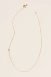 Maya Brenner 14k Gold Asymmetrical Numeral Necklace