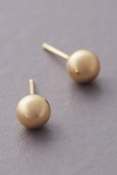 Maya Brenner 14k Gold Post Earrings