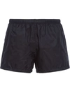 Prada Boxer Swimwear In Dark Green