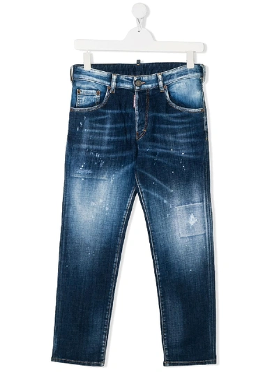 Dsquared2 Dark Denim Teen Jeans