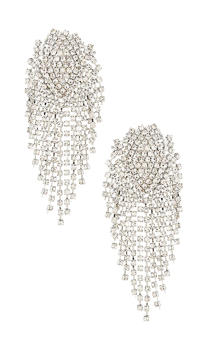 Shashi Royal Queen Earring In Silver