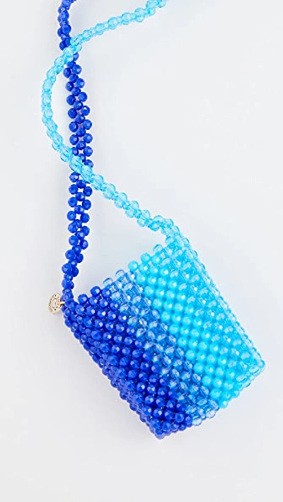 Susan Alexandra Micro Ombre Bag In Blue Multi