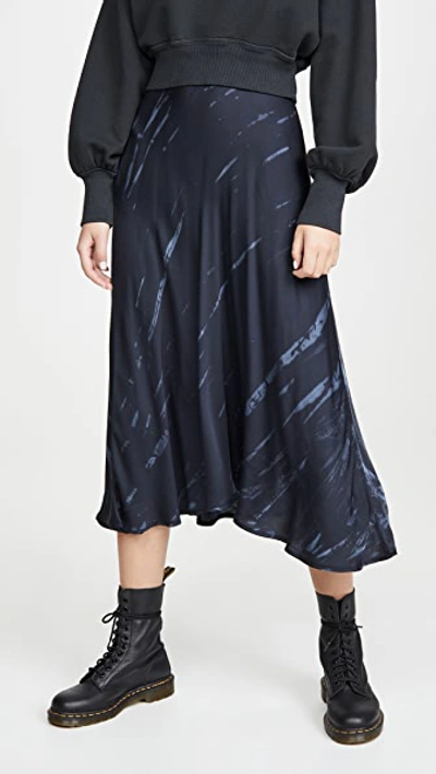 Velvet Trina Skirt In Charcoal