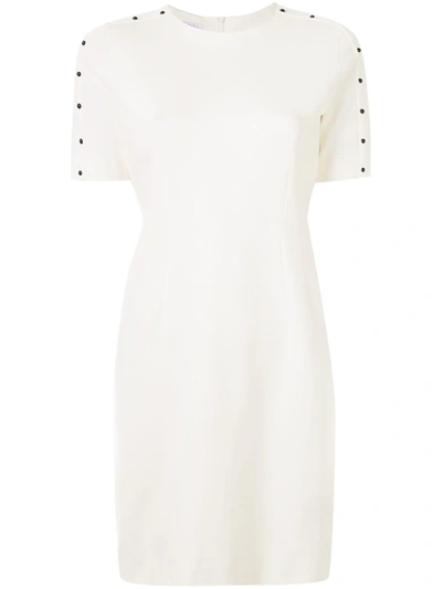 Escada Sport Women's Studded Trim Sheath Dress In Off White
