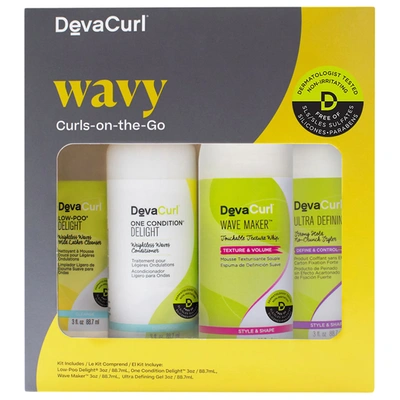 Devacurl Wavy Curls-on-the-go 3 oz X 4/ 88.7 ml