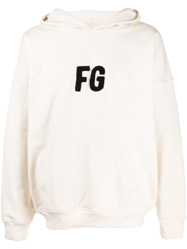 fear of god monogram hoodie