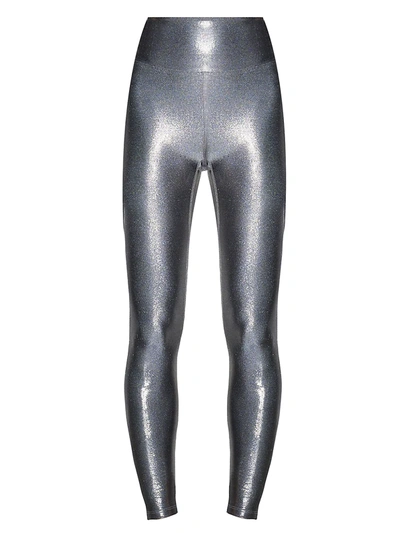 Heroine Sport Marvel Metallic Leggings In Black