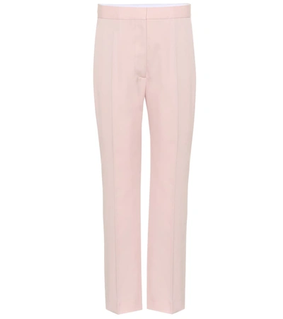 Stella Mccartney Wool Pants In Pink