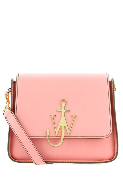 Jw Anderson Anchor Logo Shoulder Bag In Pink