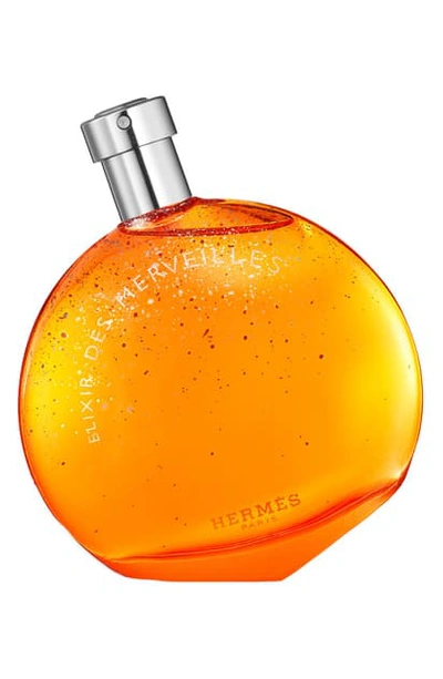 Pre-owned Hermes Eau Des Merveilles Elixir Des Merveilles, 1.6 oz