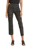Sanctuary Social Standard High Waist Coated Ankle Skinny Jeans In Redwood