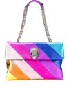 Kurt Geiger Kensington Rainbow Bag In Metallic Multi