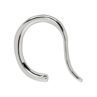 Saskia Diez Silver Wire Single Ear Cuff