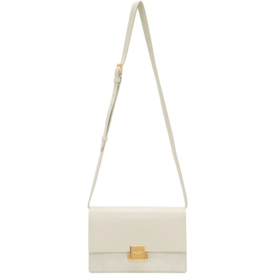 Saint Laurent Off-white Medium Bellechasse Bag In 9207 White