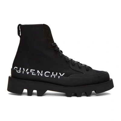 Givenchy 黑色 Clapham 踝靴 In Black