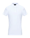 Emporio Armani Polo Shirts In White