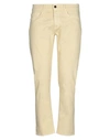 Pence Casual Pants In Light Yellow